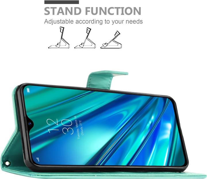 Actual product image Cadorabo Flower Book Case for Realme 5 PRO / Realme Q (Realm Q, Realme 5 Pro)