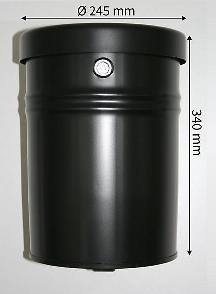 Produktbild kaiserkraft Wandabfallbehälter, abschliessbar (16 l)