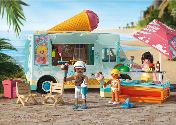 Actual product image Playmobil Ice cream truck with surf shop (71904, Playmobil My Life)