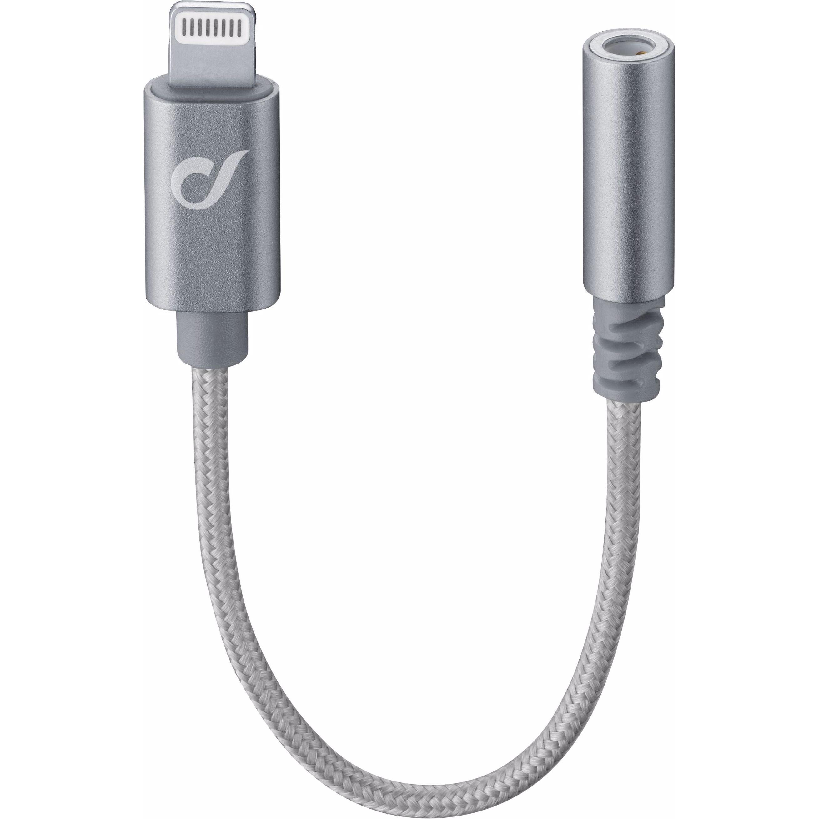 Cellularline Music Enabler (Sender & Empfänger), Bluetooth Audio Adapter, Grau