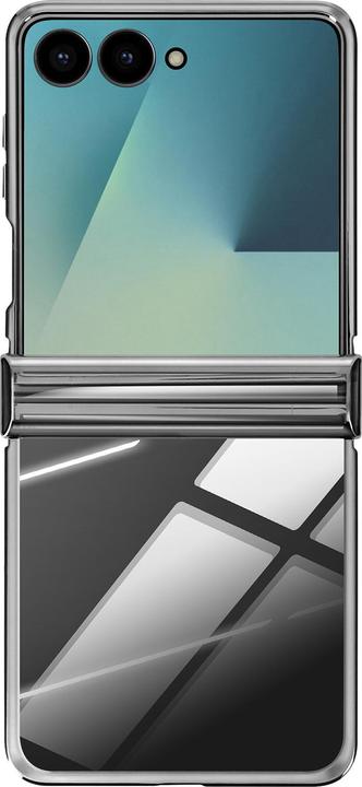 Produktbild Avizar Hülle Galaxy Z Flip 7 Chrom Design (Samsung Galaxy Z Flip7)