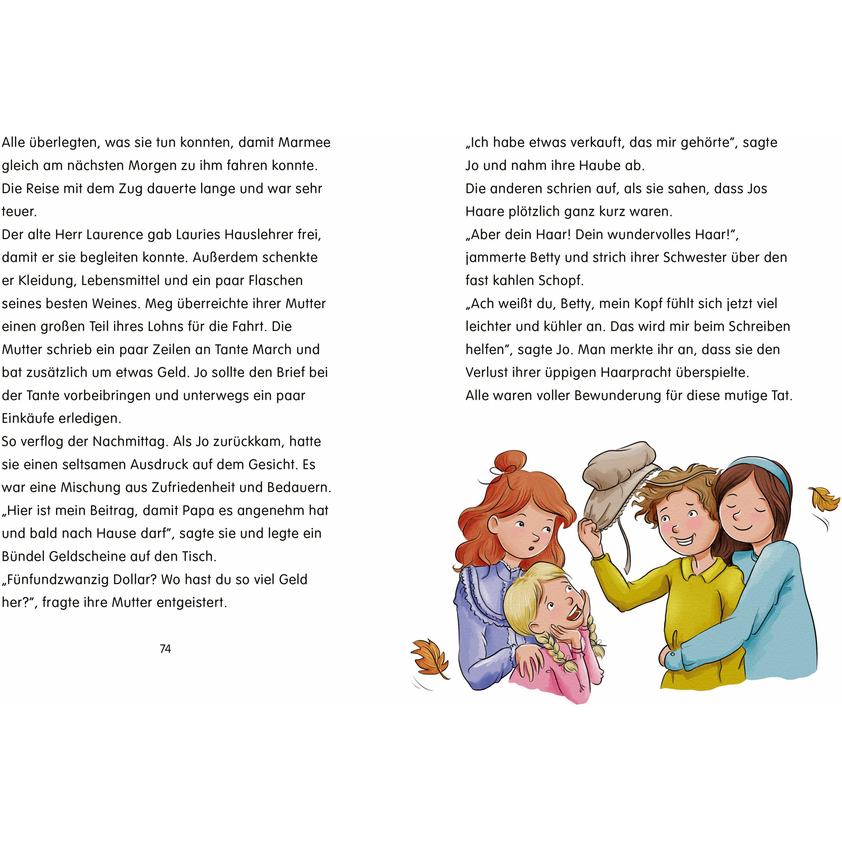 Thumbnail - Penguin JUNIOR – Einfach selbst lesen: Kinderbuchklassiker – Betty und ihre Schwestern, Kinderbücher von Louisa May Alco...