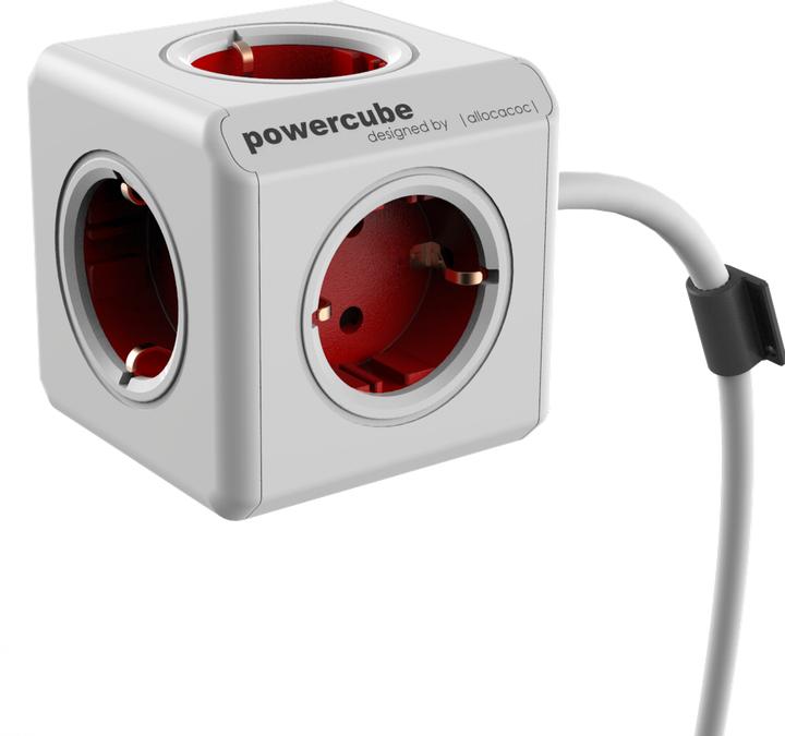 Image du produit Allocacoc PowerCube Extended avec câble de 1,5 m Type F (5 x, CEE 7/4, 1.50 m)