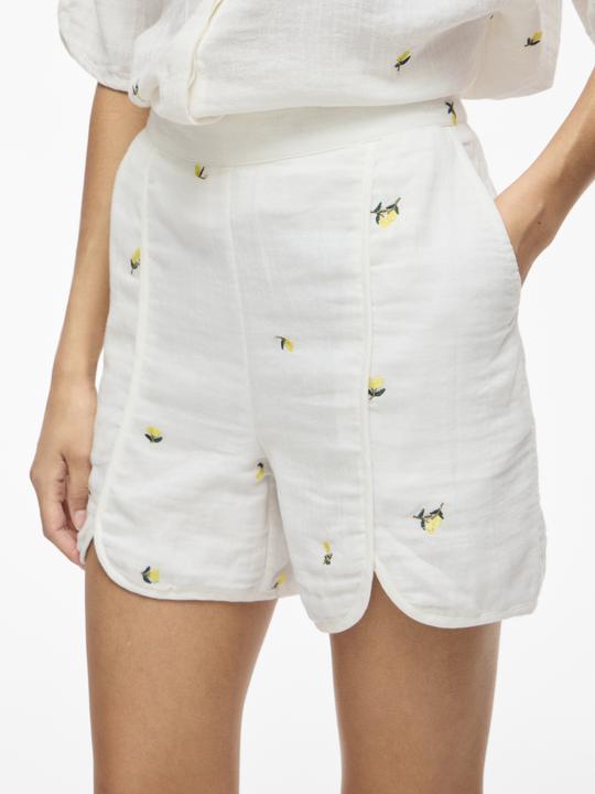 Image du produit Vila VIBRODERA Mid-Waist Shorts (40)
