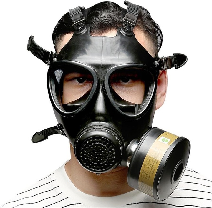 Actual product image Men Army Complete Breath Gas Mask