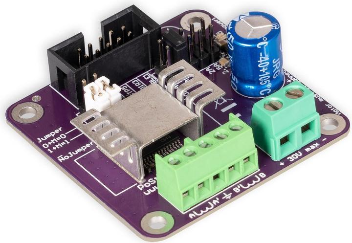 Actual product image Joy-it PoStep25-256 Stepper Motor Driver 2.5 A Screw Terminals