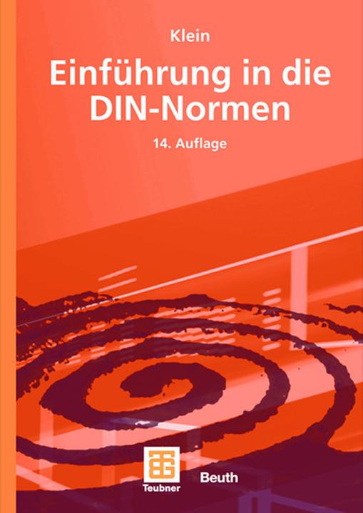 Produktbild Einführung in die DIN-Normen (Deutsch, 2007)