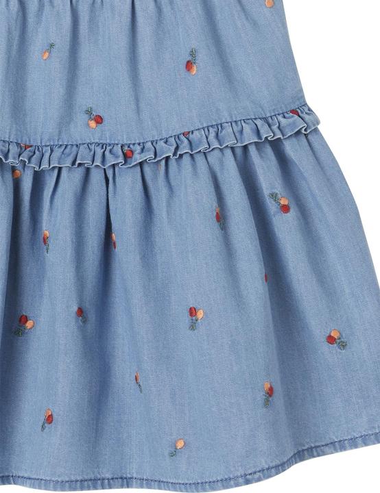 Actual product image Vertbaudet Bestickter Mädchen Jeansrock (140)