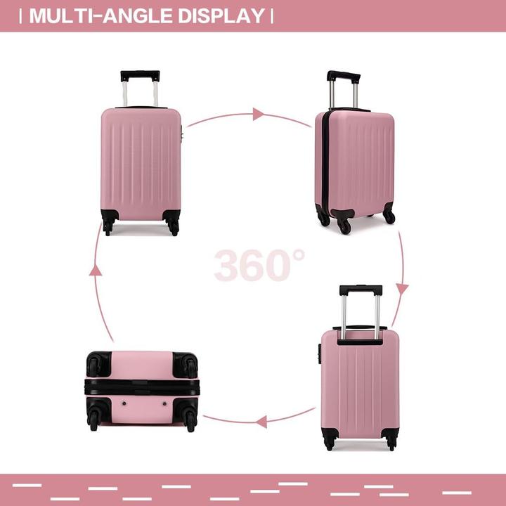 Produktbild Kono Hartschalen-Reisekoffer mit 4 Rollen (85 l)