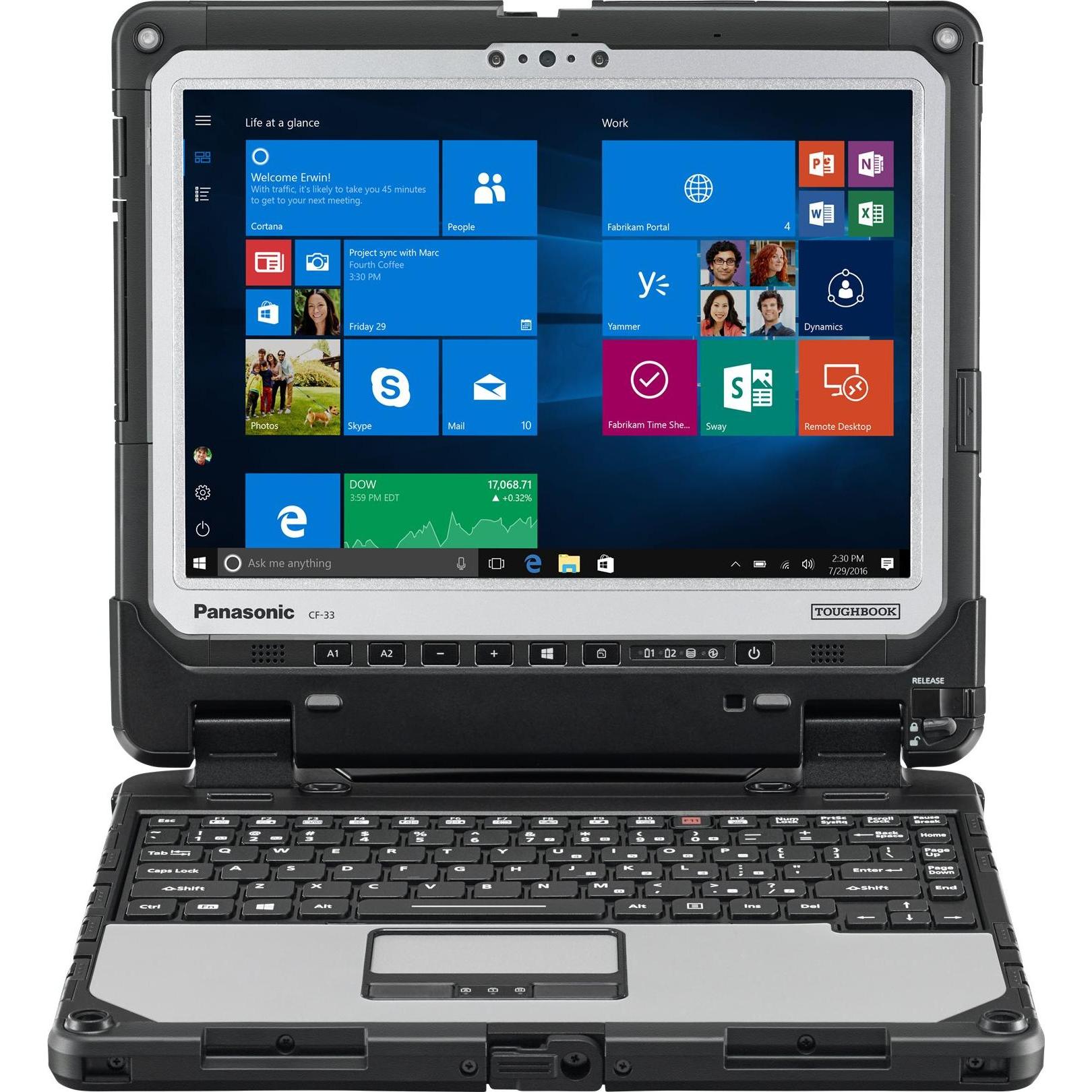 Panasonic CF-33UZ02FB4 Intel Core i5-1245U 12inch QHD 16GB 512GB SSD W11P (12", Intel Core i5-1245U,