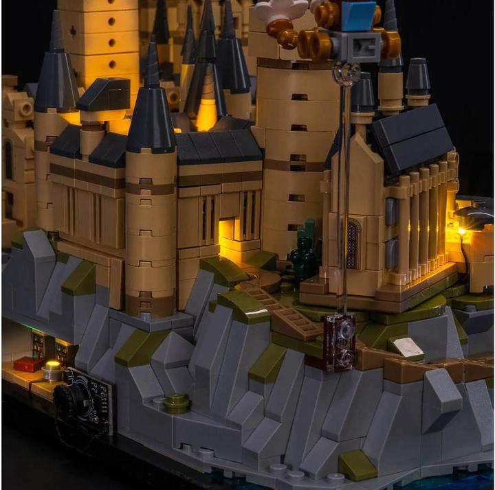 Produktbild Light my bricks LED Licht Set für LEGO 76419 Harry Potter Schloss Hogwarts mit Schlossgelände