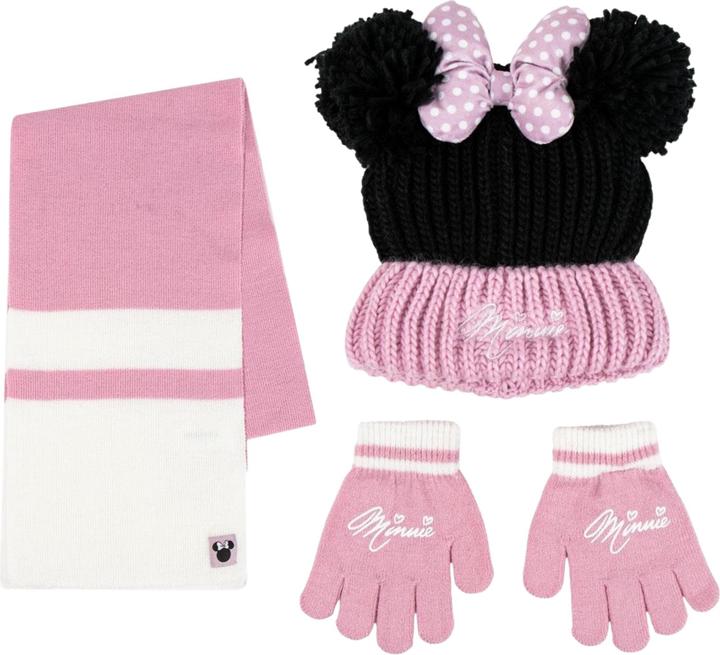 Cerdá Disney Minnie winter set snood hat gloves