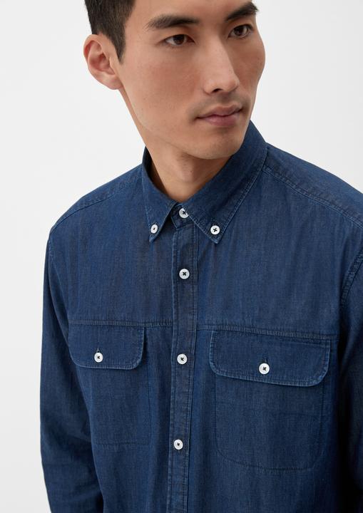 Immagine prodotto s.Oliver Hemd Regular: Denim-Hemd mit Button Down-Kragen (L)