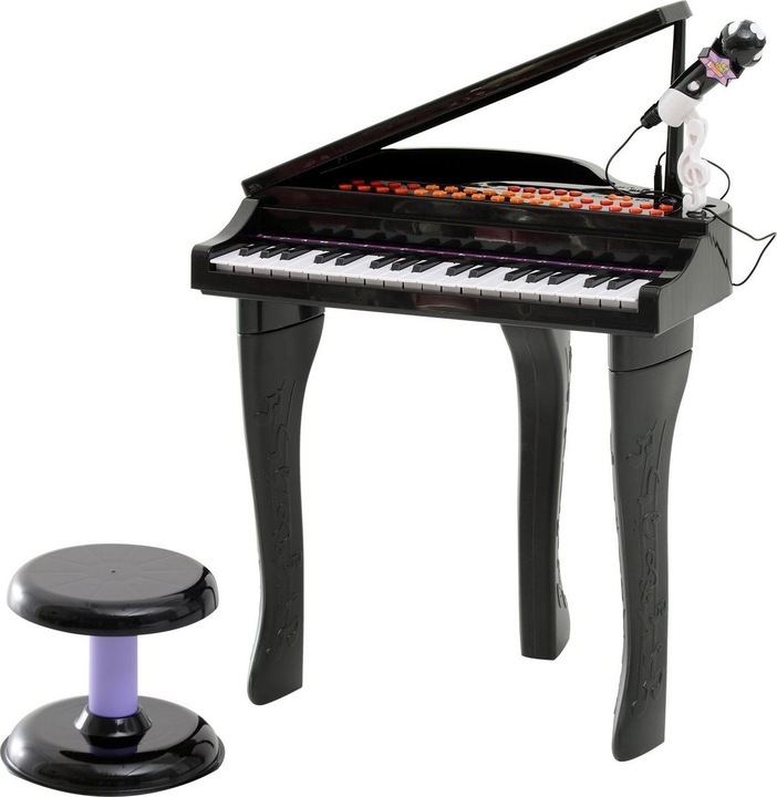 Produktbild Homcom Kinderklavier inklusive Hocker (Englisch, Deutsch)