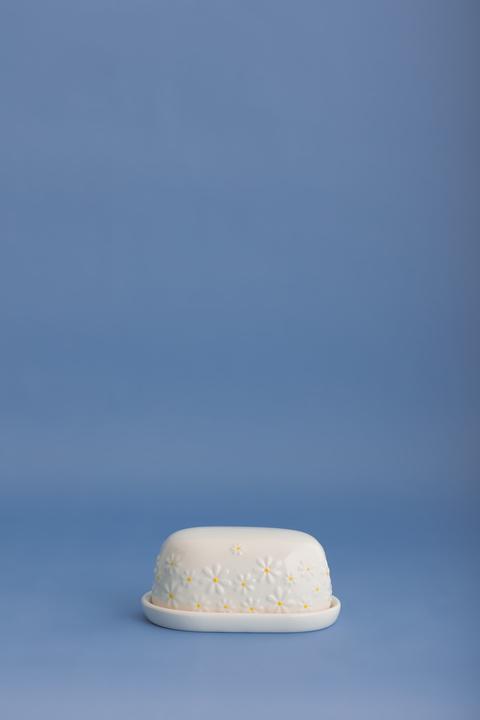 Produktbild Price & Kensington Keramik-Butterdose mit Gänseblümchenmotiv
