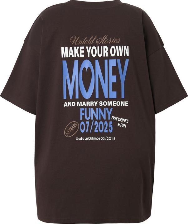 Image du produit Studio Untold T-shirt oversize, imprimé à message (46, 48)