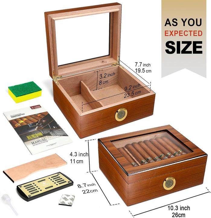 Actual product image Slege Table humidor (50)