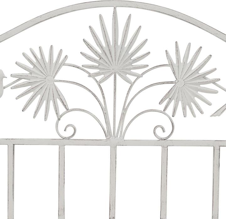 Actual product image vidaXL Garden Bench Metal 104 X 52.5 X 89 Cm Robust And Durable