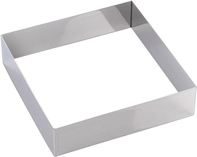 Produktbild Martellato Tortenring Quadrat 20 x 20 cm