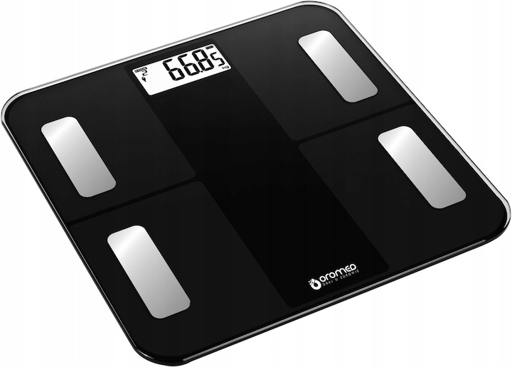 Oromed ORO-SCALE BLUETOOTH Quadratisch Elektronische Personenwaage (180 kg)