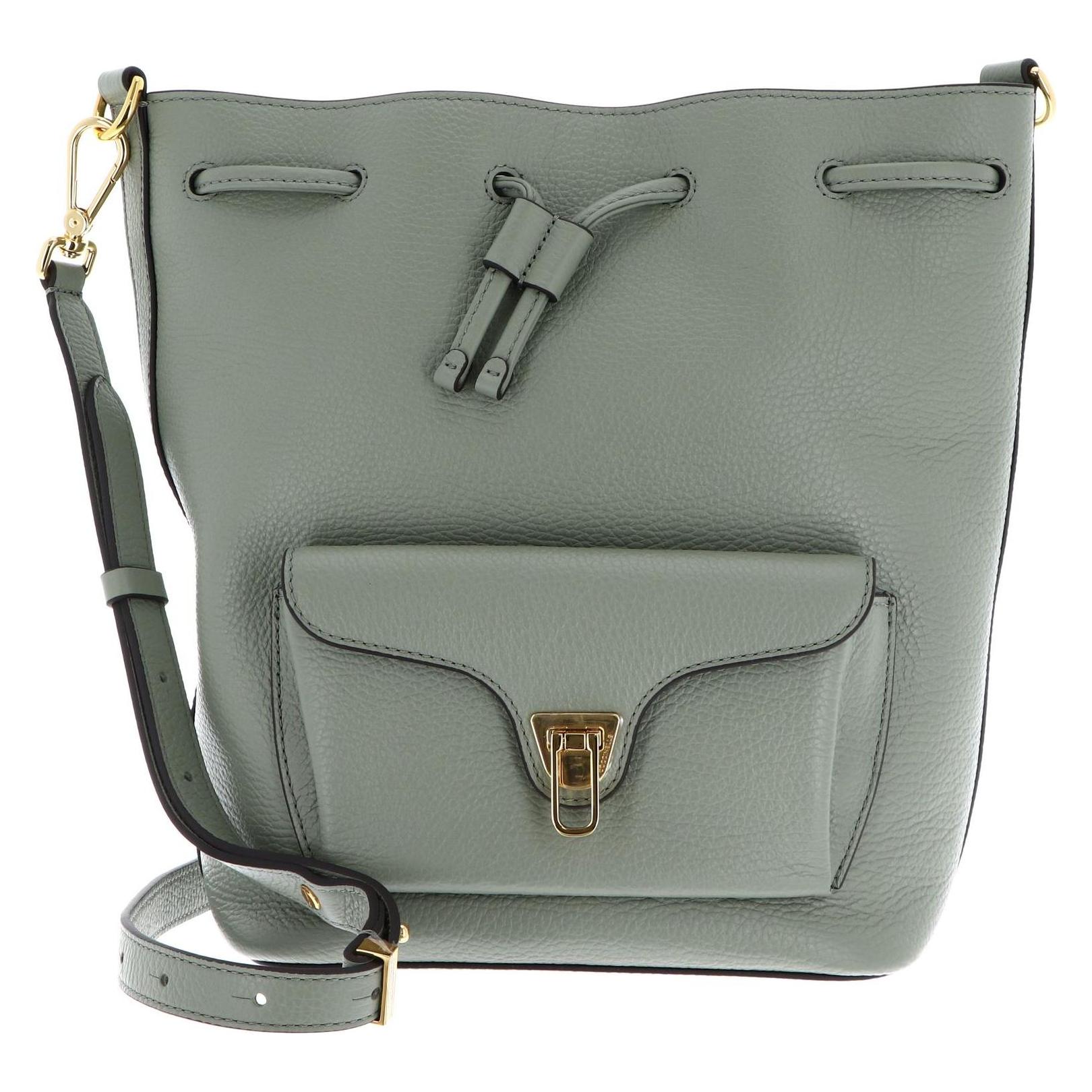 Coccinelle, Damen, Handtasche, Beat Generatio Bucket Bag, Grün