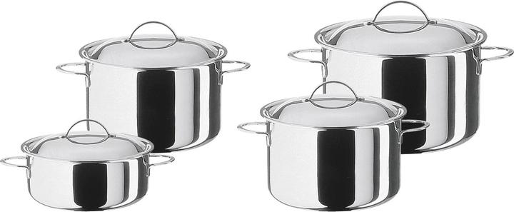 Actual product image Spring Cristal saucepan set (Pan set + pot set, Stainless steel)