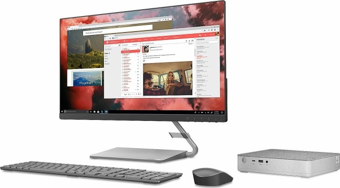 Produktbild Lenovo IdeaCentre Mini 5 – 01IMH05 (Intel Core i5-10400T, 8 GB, 256 GB, UHD Graphics 630)