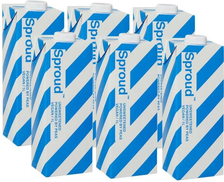 Actual product image Sproud Unsweetened drink based on peas (1 x 100 cl)