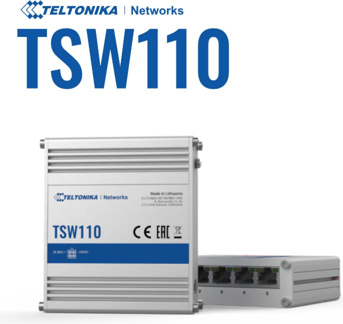 Immagine prodotto Teltonika TSW110 (5 porte)