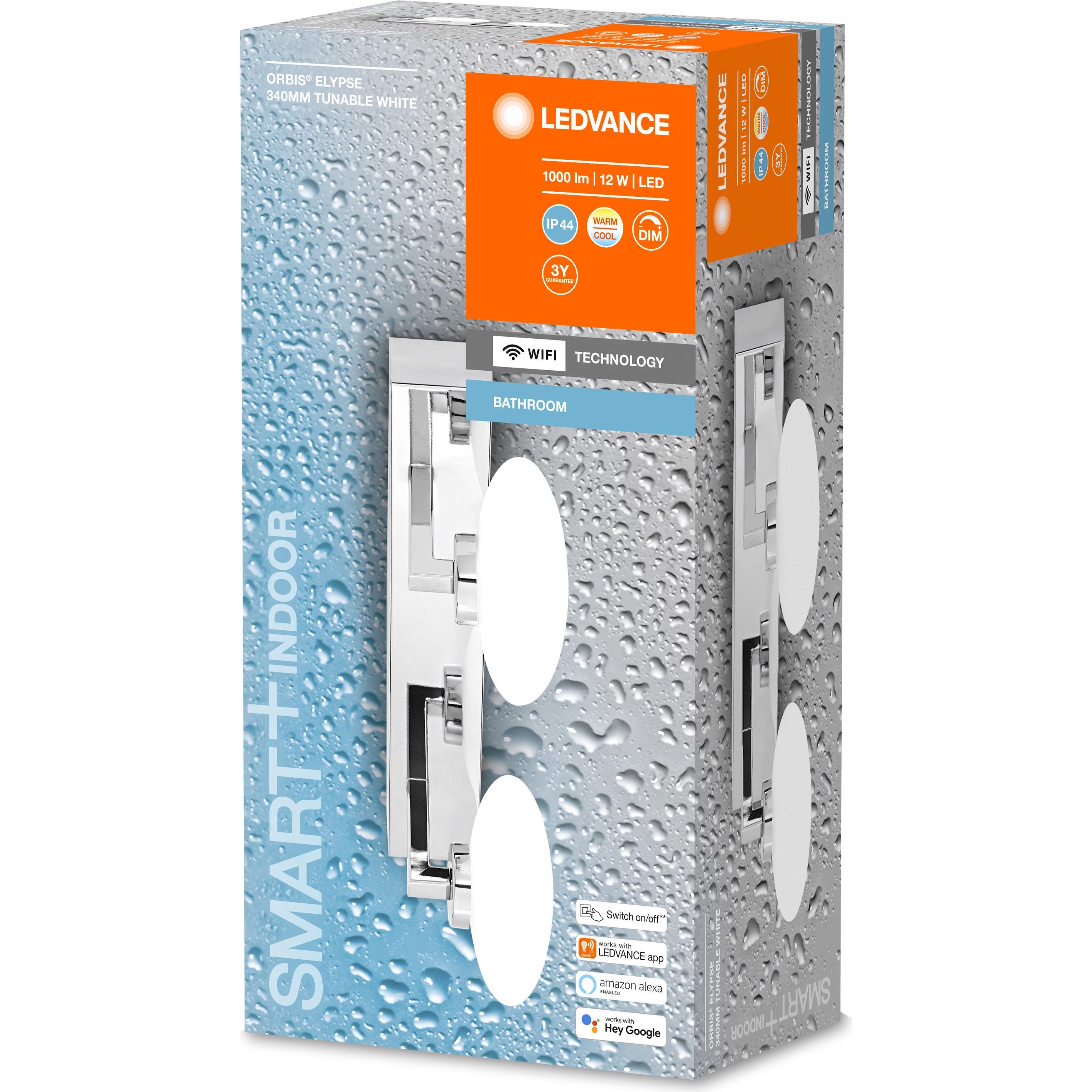 Thumbnail - Ledvance, Wandleuchte + Deckenleuchte, Smart+ Wifi Orbis Wall Elypse (1000 lm)