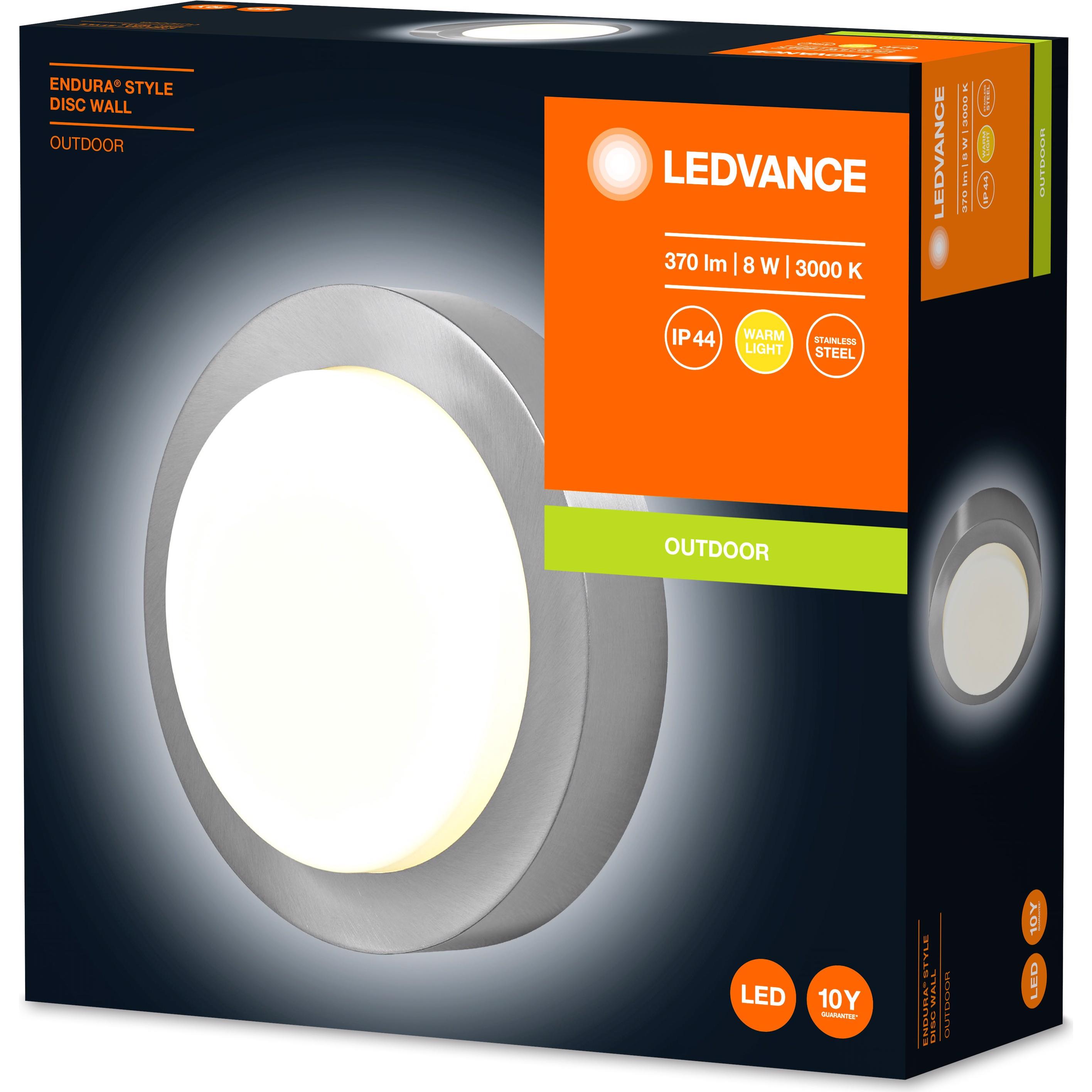 Thumbnail - Ledvance, Wandleuchte + Deckenleuchte, Endura Style Disc (370 lm)