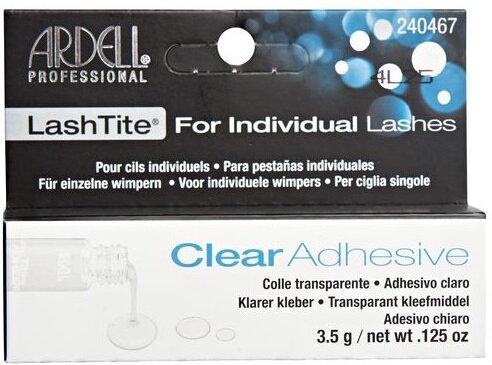 Actual product image Ardell Lashtite Individual Lashes Clear Ad Hesive Eyelash Glue 3.5G (Artificial eyelashes)