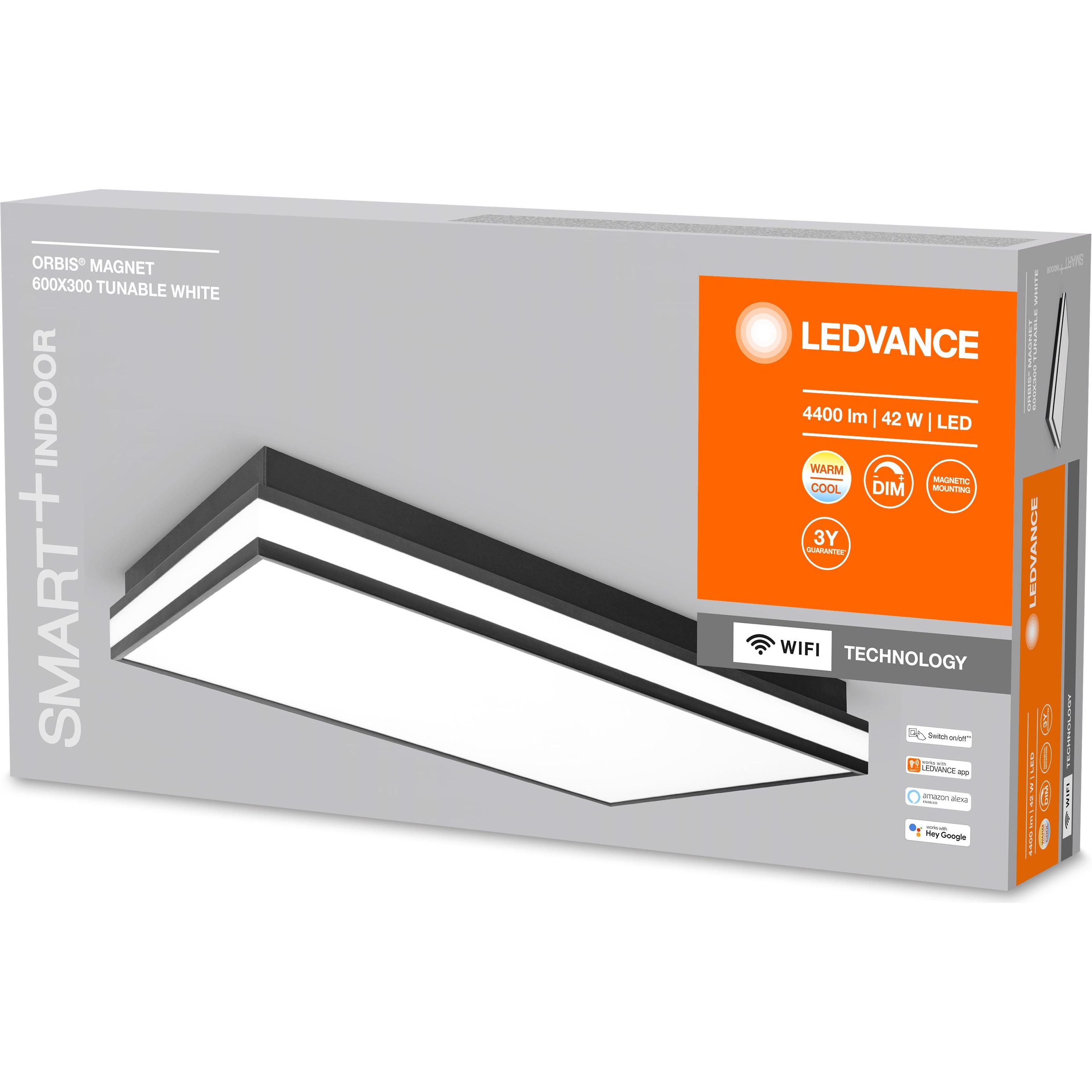 Thumbnail - Ledvance, Wandleuchte + Deckenleuchte, Smart+ Orbis Magnet (4200 lm)
