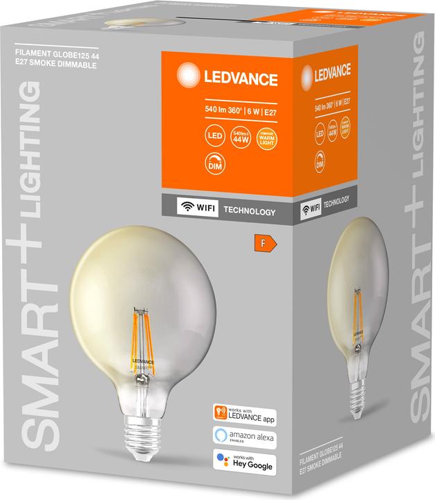 Actual product image Ledvance Smart+ Wifi Filament Globe (E27, 540 lm, 1x)
