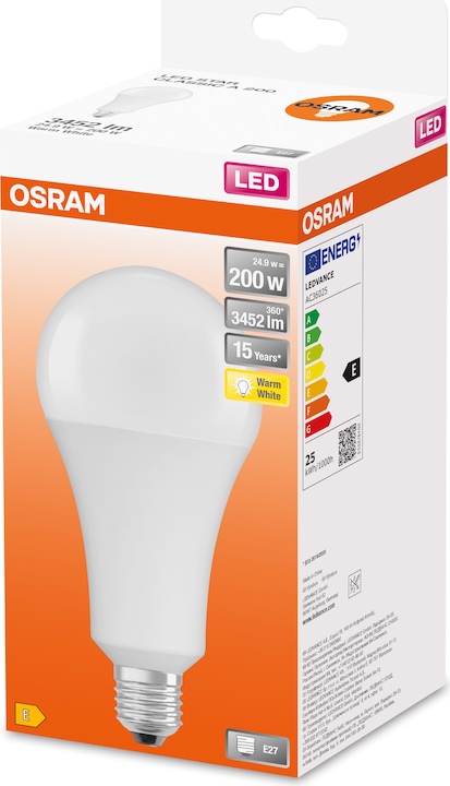 Actual product image Osram Led Star Classic A (E27, 24.90 W, 3452 lm, 1 x, E)