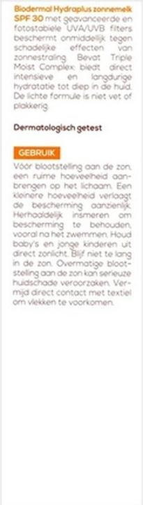 Immagine prodotto Bioderma Protezione solare Biodermal - Hydraplus - Latte solare - Spf 30 - 200ml (Latte solare, SPF 30, 200 ml)