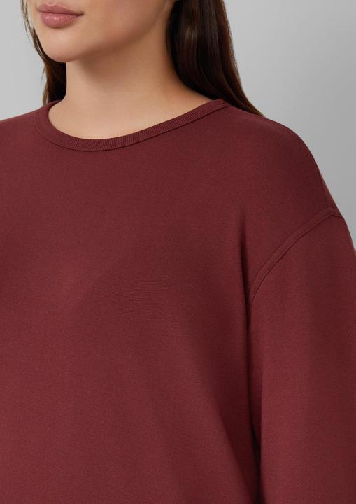 Produktbild s.Oliver Sweatshirt Sweatshirt im Relaxed Fit mit Rollsaum (54)