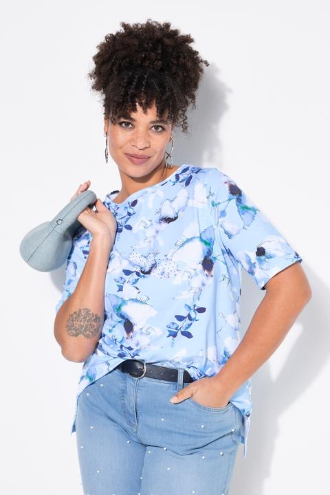 Produktbild Miamoda T-Shirt, A-Linie, Blumendruck (48)