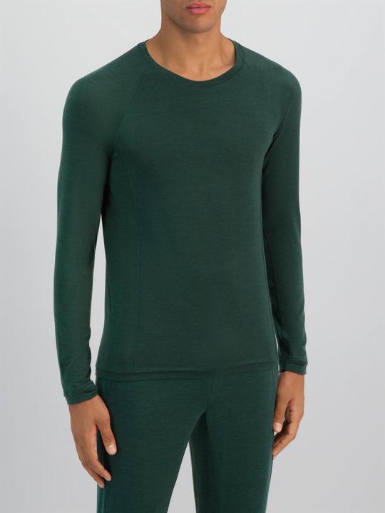 Image du produit Dagsmejan Haut de pyjama "Stay Warm" vert foncé (XL)