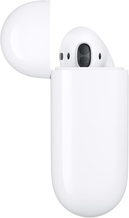 Produktbild Apple AirPods 2nd Gen. mit kabellosem Ladecase (2019) (keine Geräuschunterdrückung, 5 h, Kabellos)