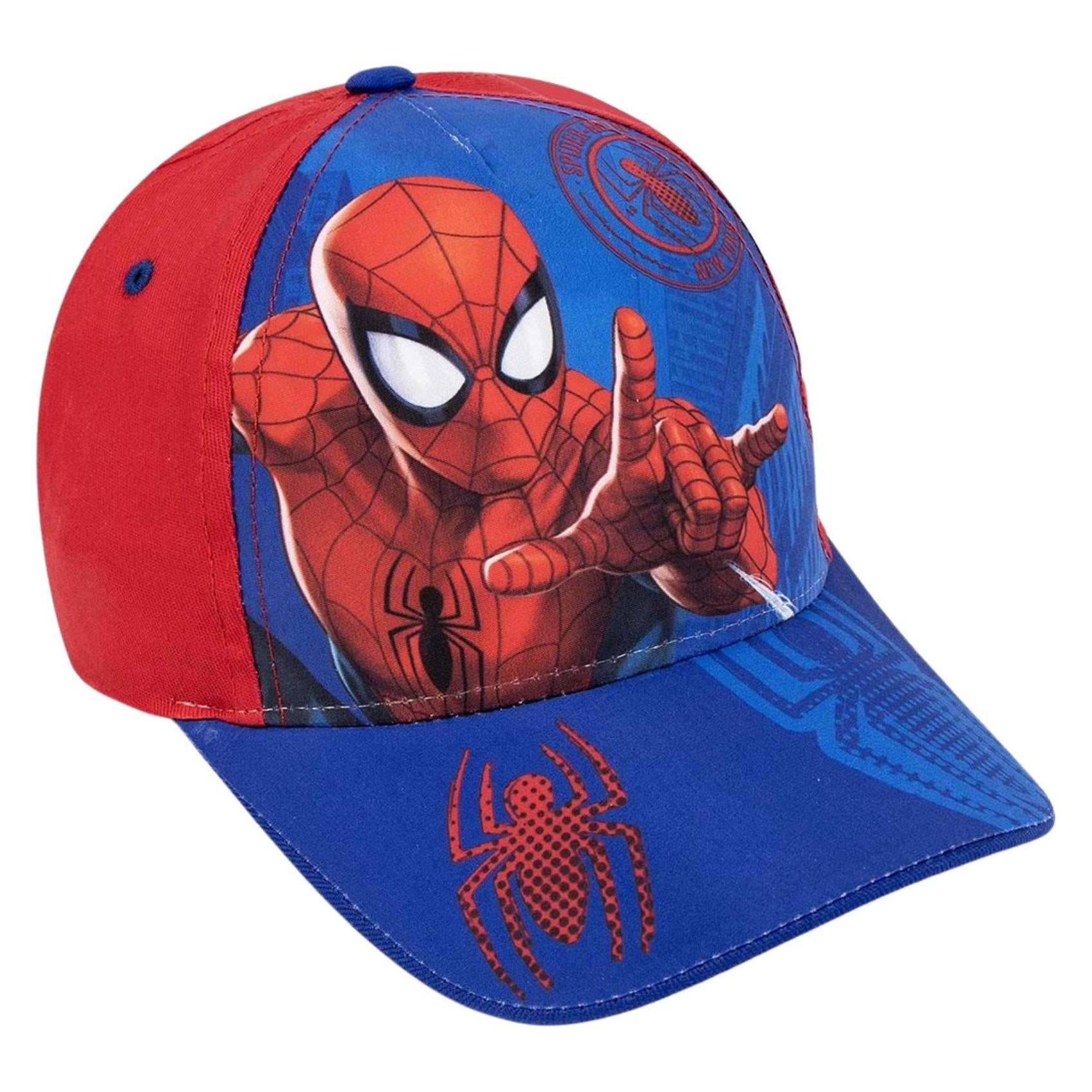 Disney, Jungen, Cap, Spiderman Kappe, Blau, (One Size)
