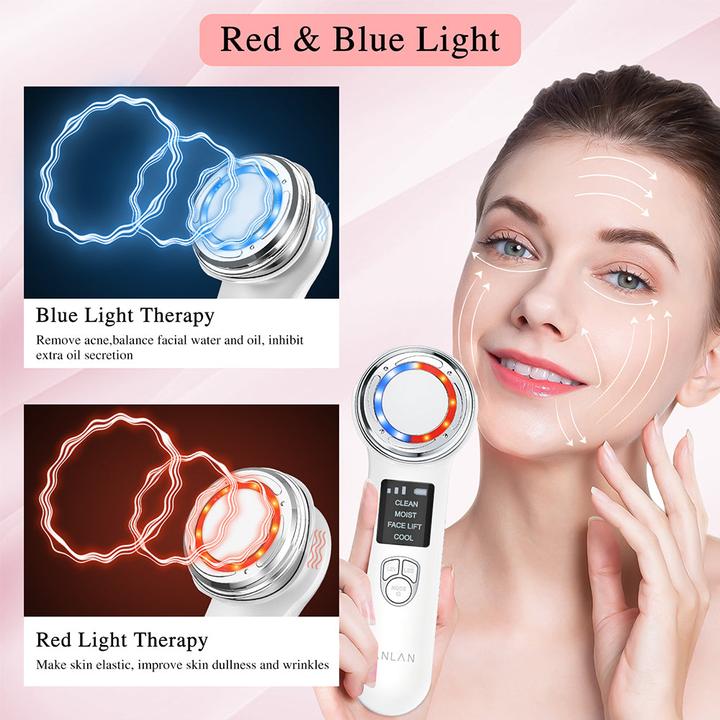 Actual product image Anlan Facial Massager LED Light Therapy