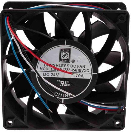 Produktbild RS PRO DC Axiallüfter 120mm 384m³/h 24V PWM (120 mm, 1 x)