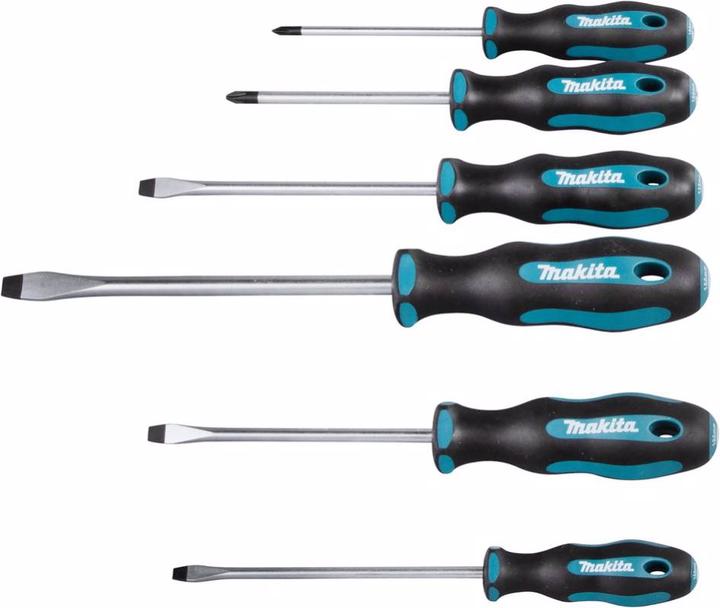 Produktbild Makita Schraubendreher-Set 6-teilig (Kreuzschlitz, Schlitz)