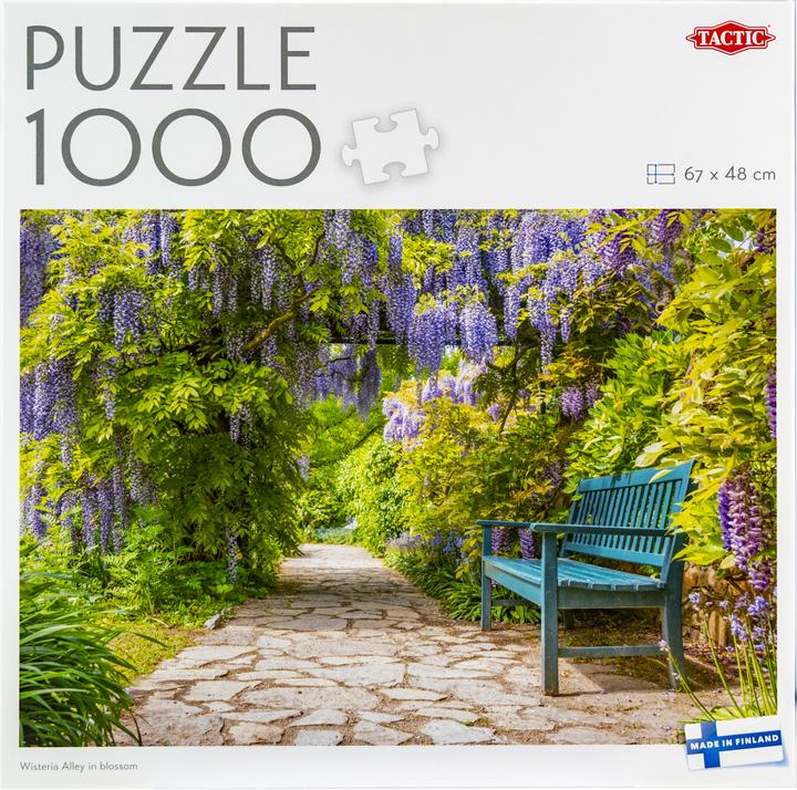 Produktbild Tactic Wisteria Alley In Blossom Puzzle, 1000 pieces (1000 Teile)