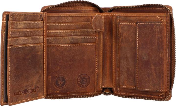 Actual product image Greenburry Vintage star sign wallet leather 10 cm