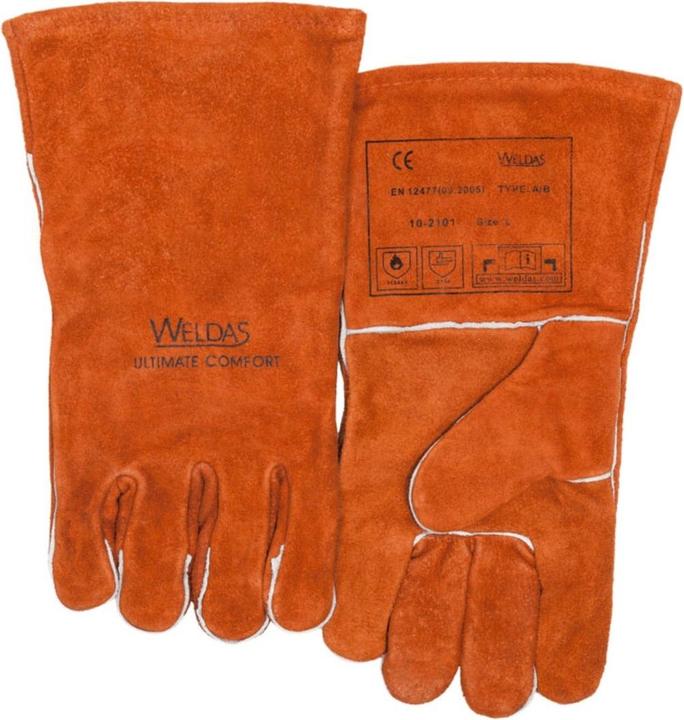Elmag Gants de soudure à 5 doigts WELDAS 10-2101 XL (XL)