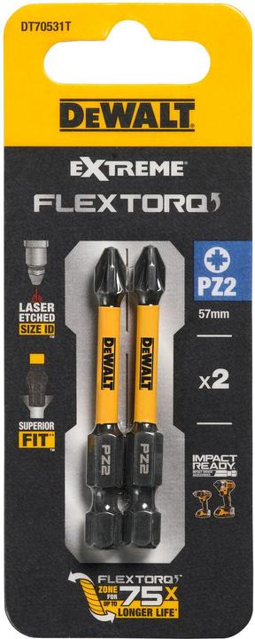 Actual product image DeWalt Screwdriver bit