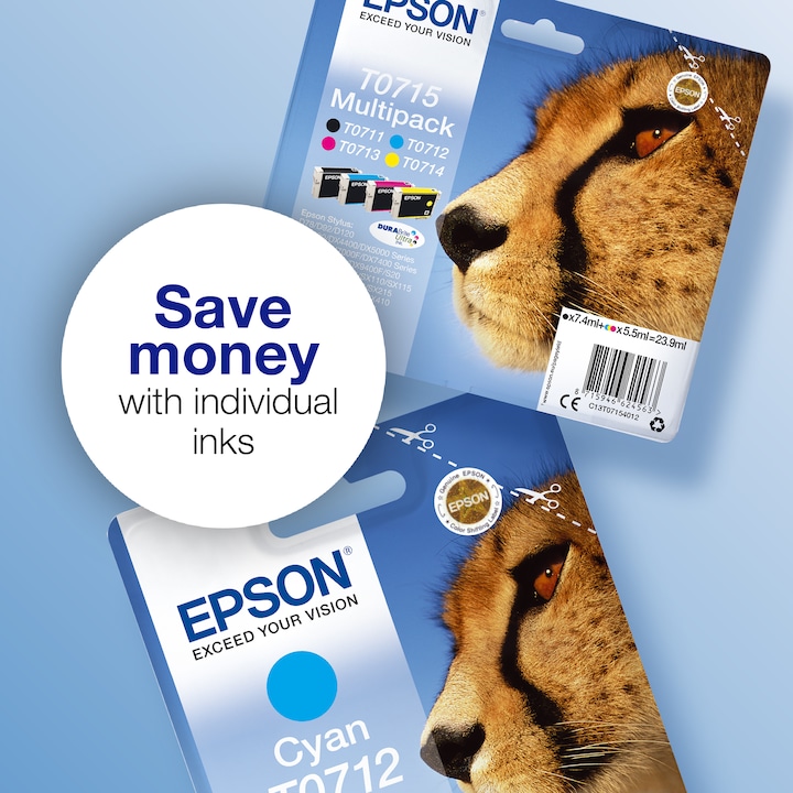 Actual product image Epson T0714 DuraBrite Ultra (Y)