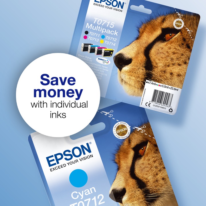Produktbild Epson T0714 DuraBrite Ultra (Y)
